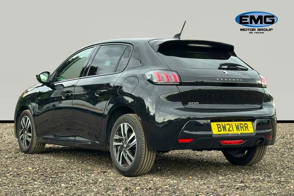 Peugeot 208 1.2 Puretech Allure Premium Hatchback M BW21WRR Black #4