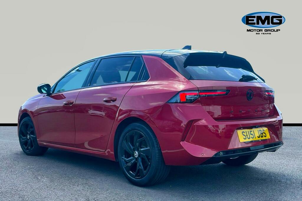 Vauxhall Astra 1.2 Turbo Gs Hatchback Ss SU51JBS Red #4