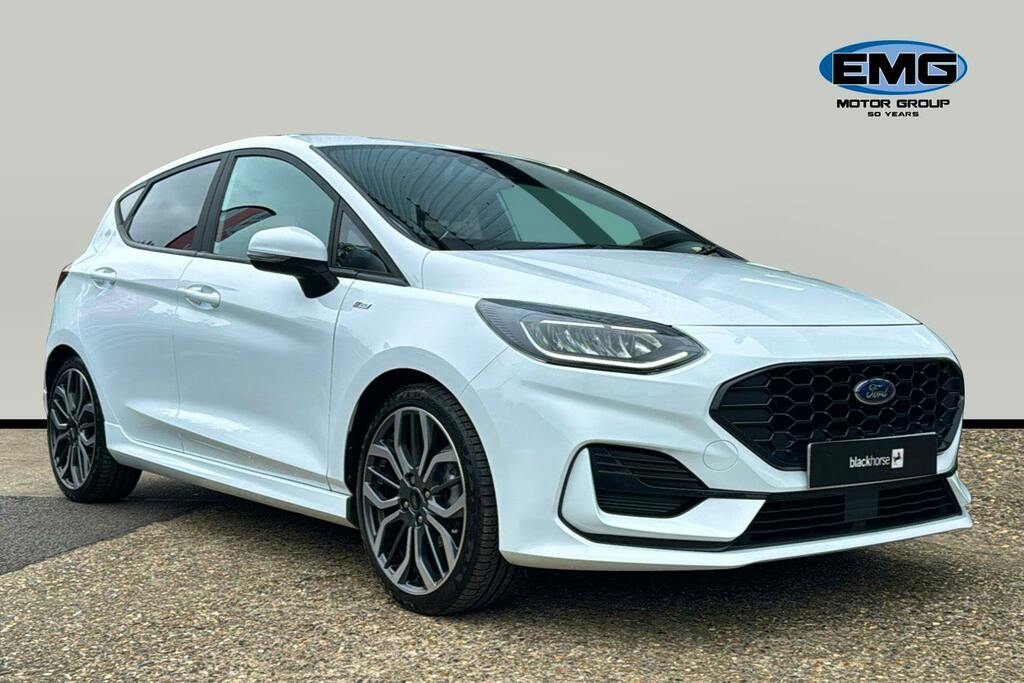 Ford Fiesta 1.0T Ecoboost Mhev St Line X Edition Hatchback White