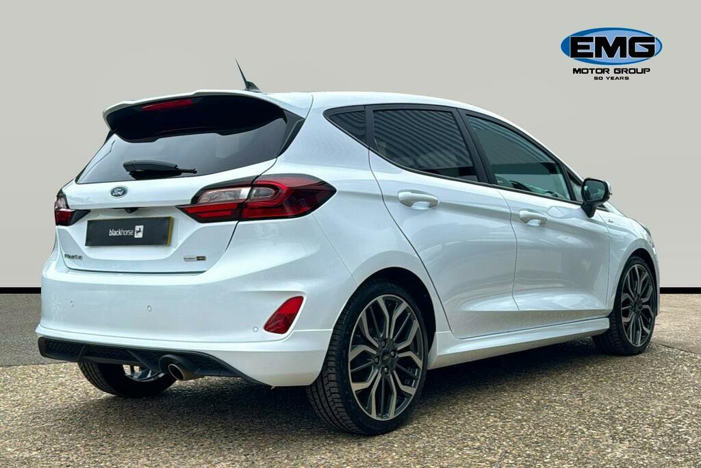 Ford Fiesta 1.0T Ecoboost Mhev St Line X Edition Hatchback SY23HKN White #6