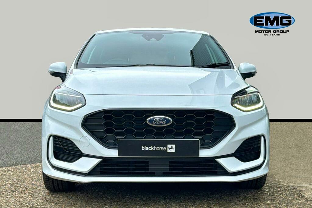 Ford Fiesta 1.0T Ecoboost Mhev St Line X Edition Hatchback SY23HKN White #2