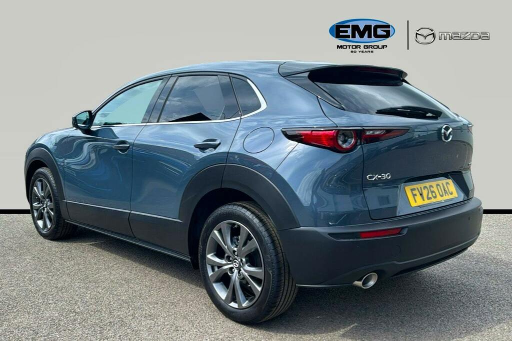 Mazda CX-30 2.0 E Skyactiv X Mhev Exclusive Line Suv Petro Grey #4