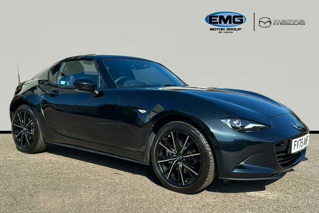 Mazda MX-5 RF 2.0 Skyactiv G Exclusive Line Convertible Petr Black
