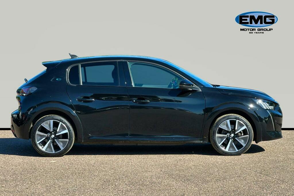 Peugeot e-208 50Kwh Gt Hatchback YE71OHC Black #3