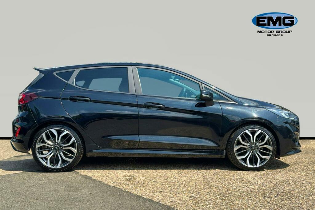 Ford Fiesta 1.0T Ecoboost Mhev St Line X Hatchback YH23XRC Black #3