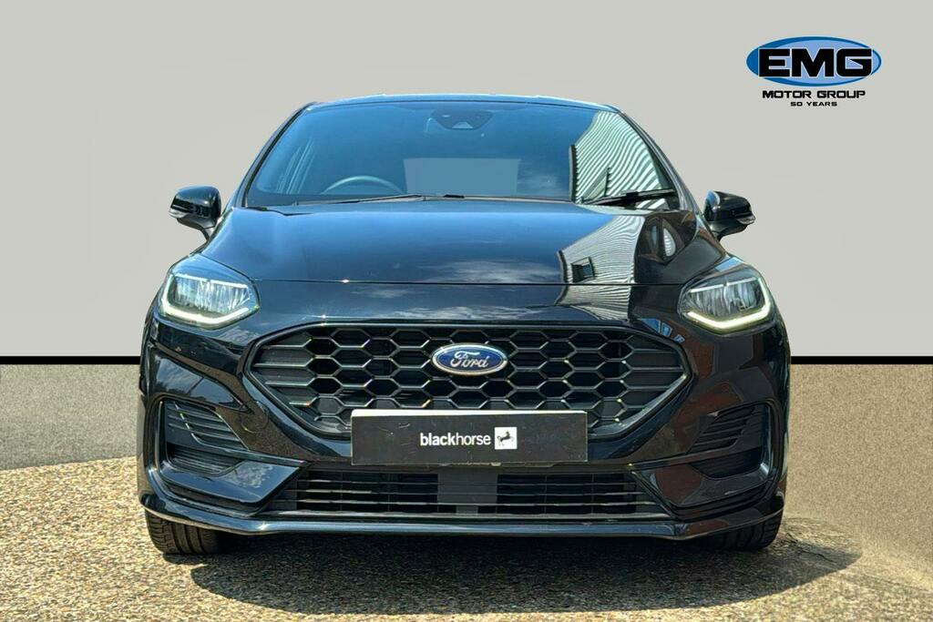 Ford Fiesta 1.0T Ecoboost Mhev St Line X Hatchback YH23XRC Black #2