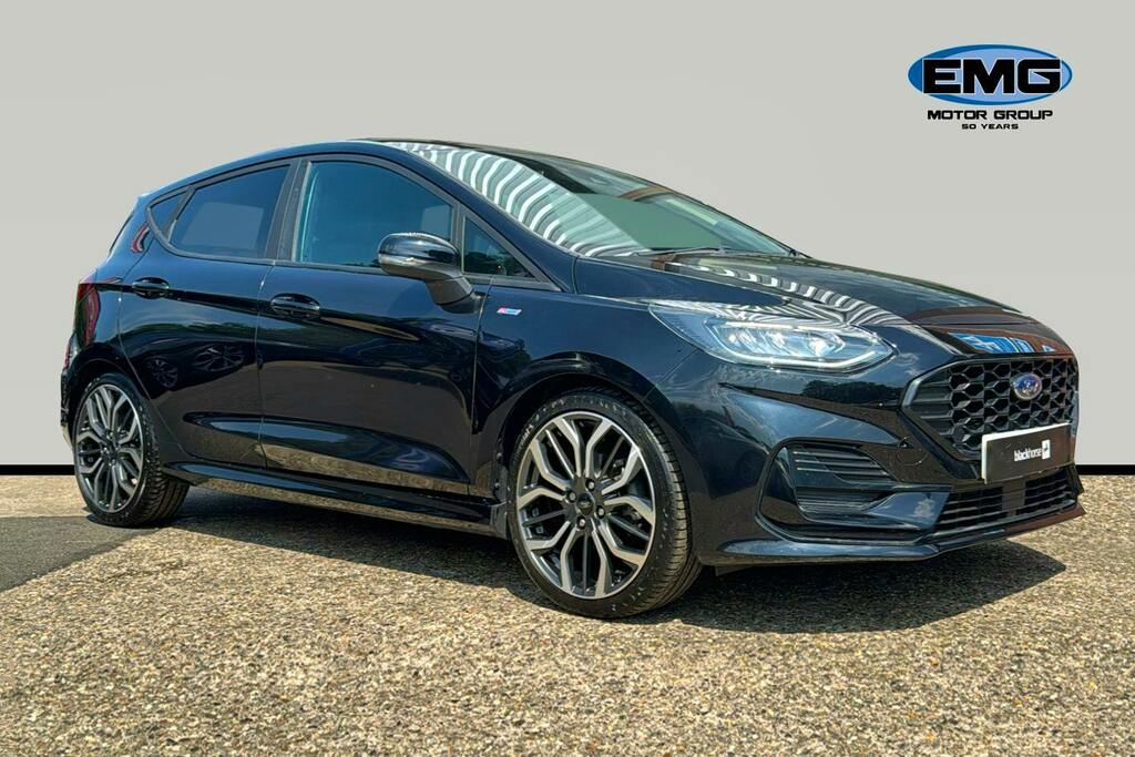 Ford Fiesta 1.0T Ecoboost Mhev St Line X Hatchback Black