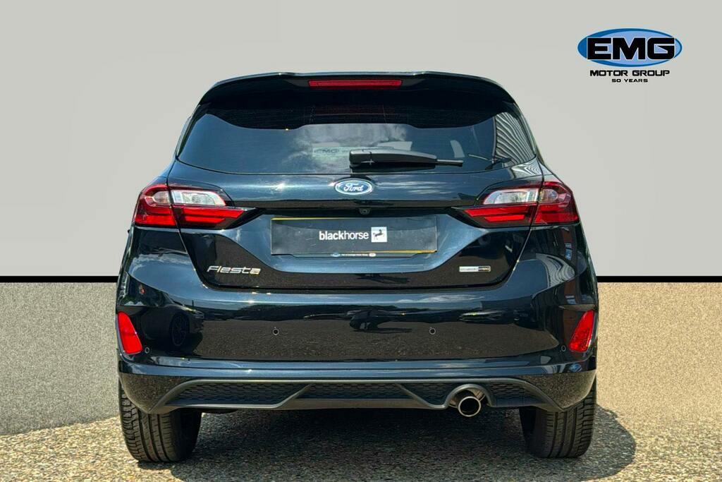 Ford Fiesta 1.0T Ecoboost Mhev St Line X Hatchback YH23XRC Black #5