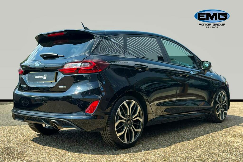 Ford Fiesta 1.0T Ecoboost Mhev St Line X Hatchback YH23XRC Black #6