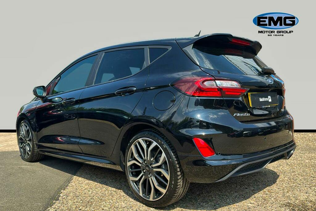 Ford Fiesta 1.0T Ecoboost Mhev St Line X Hatchback YH23XRC Black #4