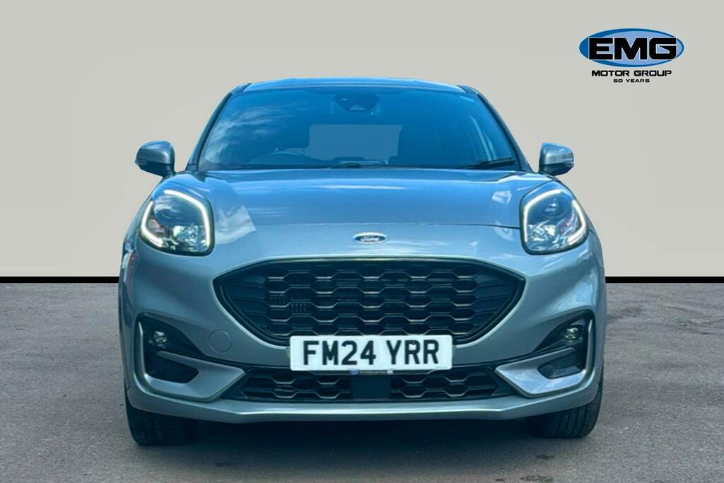 Ford Puma 1.0T Ecoboost Mhev St Line X Suv Hybrid FM24YRR Silver #2