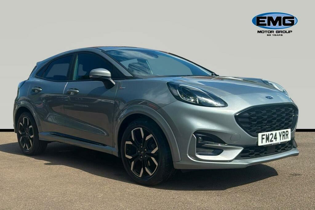 Ford Puma 1.0T Ecoboost Mhev St Line X Suv Hybrid Silver