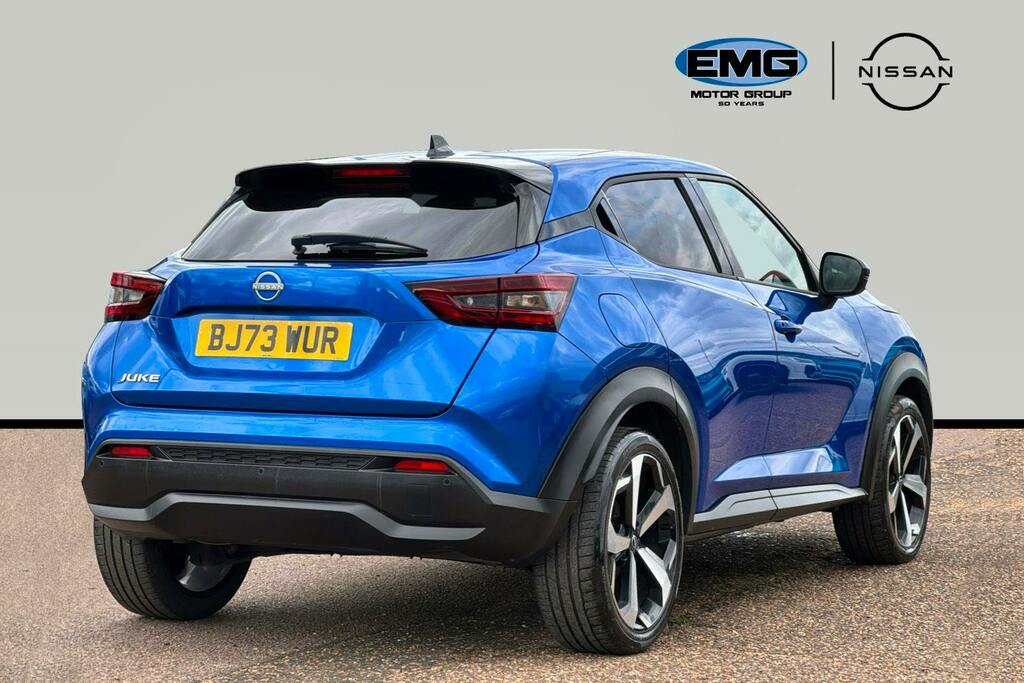 Nissan Juke 1.0 Dig T Tekna Suv Ss BJ73WUR Blue #6