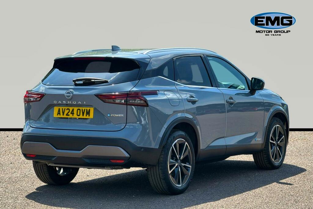 Nissan Qashqai 1.5 H E Power Tekna Suv Hybrid S AV24OVM Grey #6