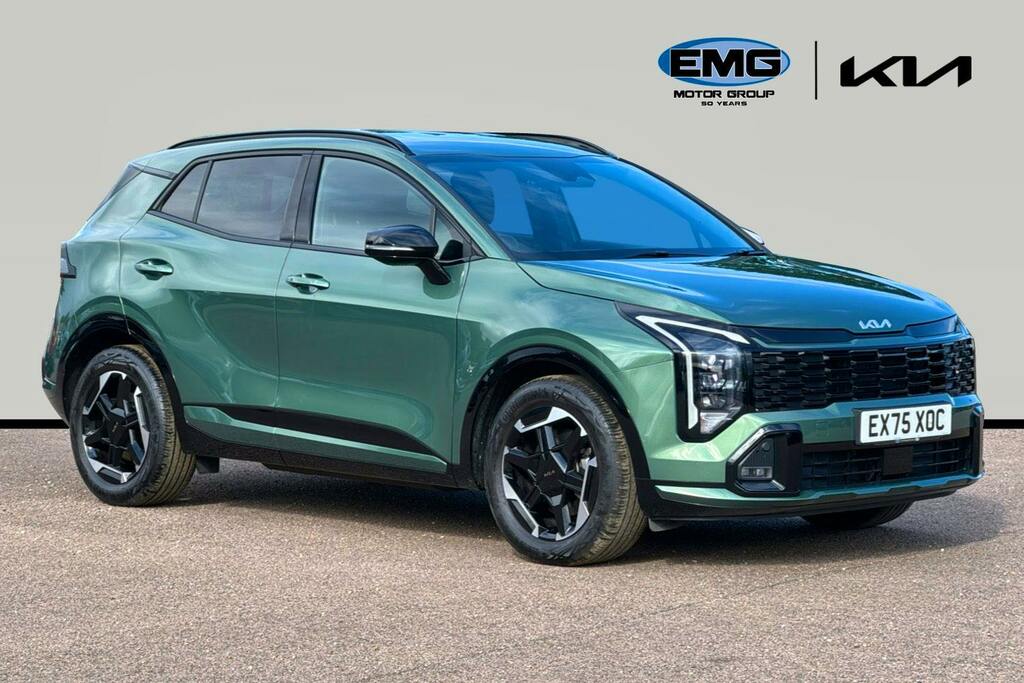 Kia Sportage 1.6 T Gdi Gt Line Suv Dct Ss Green
