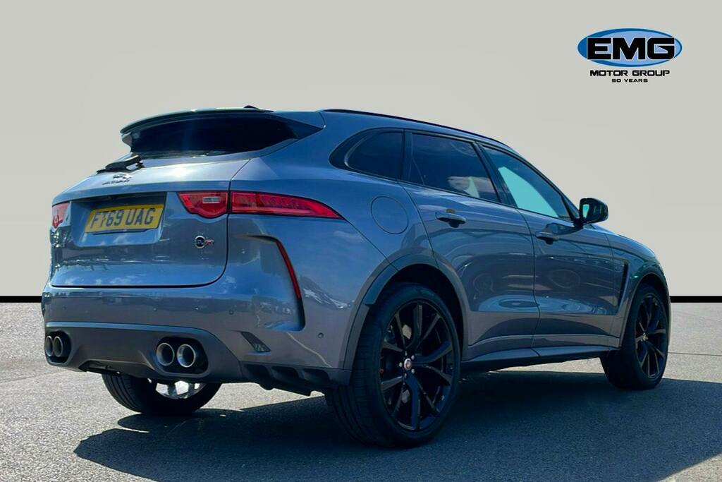 Jaguar F-Pace 5.0 V8 Svr Suv Quickshift Awd Ss FT69UAG Silver #6