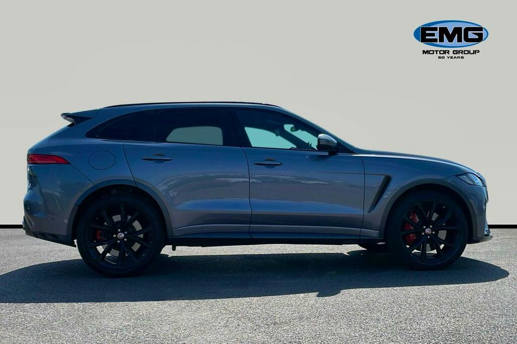 Jaguar F-Pace 5.0 V8 Svr Suv Quickshift Awd Ss FT69UAG Silver #3