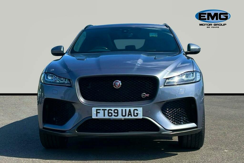 Jaguar F-Pace 5.0 V8 Svr Suv Quickshift Awd Ss FT69UAG Silver #2