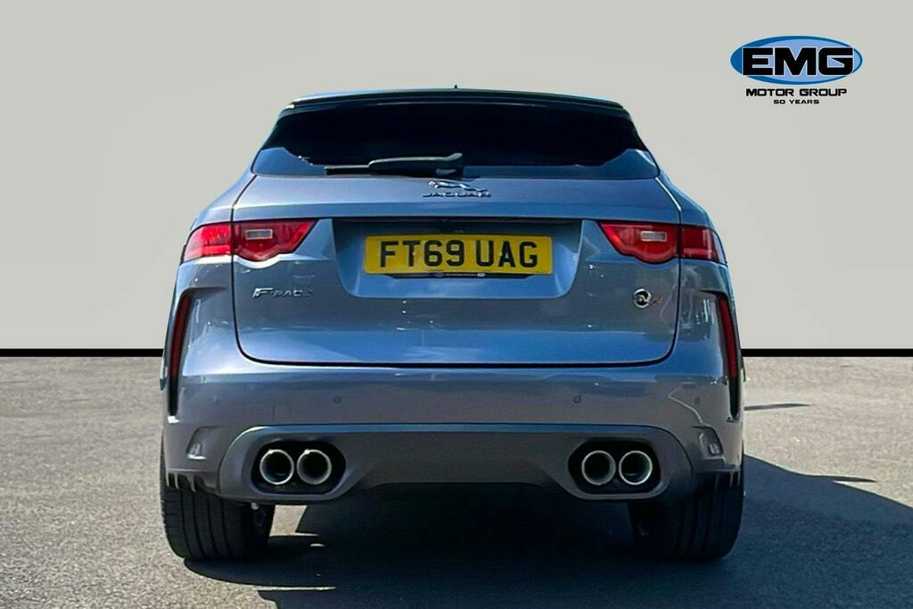 Jaguar F-Pace 5.0 V8 Svr Suv Quickshift Awd Ss FT69UAG Silver #5
