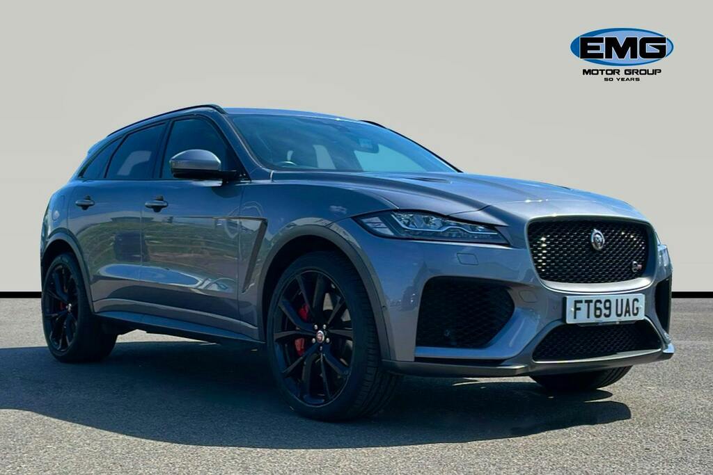 Jaguar F-Pace 5.0 V8 Svr Suv Quickshift Awd Ss Silver