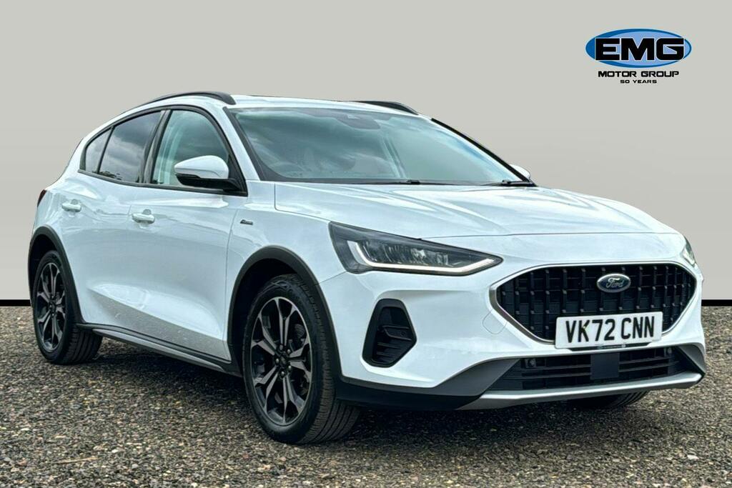 Ford Focus 1.0T Ecoboost Mhev Active Vignale Hatchback Pe White