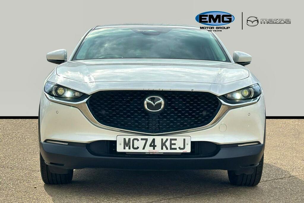 Mazda CX-30 2.5 E Skyactiv G Mhev Exclusive Line Suv Petro MC74KEJ White #2