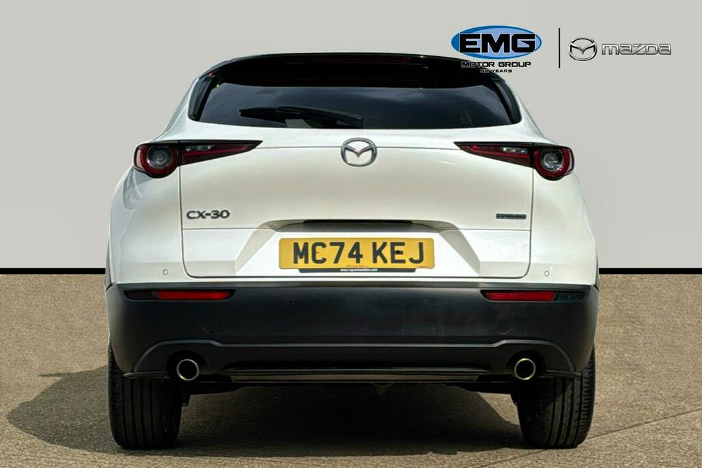 Mazda CX-30 2.5 E Skyactiv G Mhev Exclusive Line Suv Petro MC74KEJ White #5