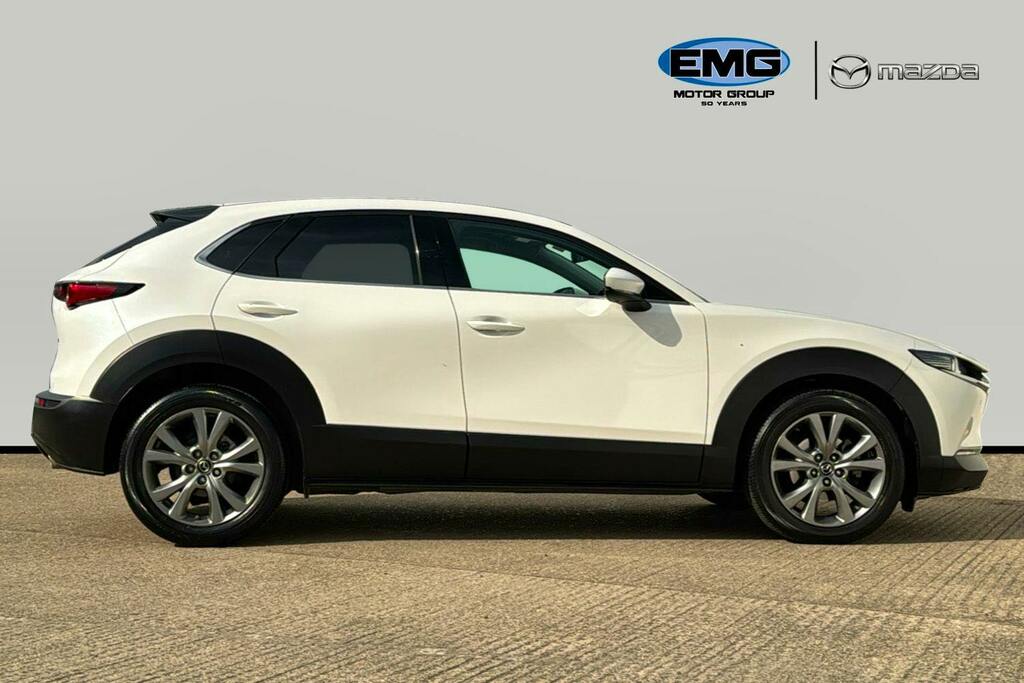 Mazda CX-30 2.5 E Skyactiv G Mhev Exclusive Line Suv Petro MC74KEJ White #3
