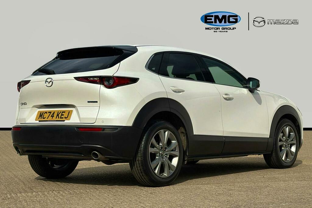 Mazda CX-30 2.5 E Skyactiv G Mhev Exclusive Line Suv Petro MC74KEJ White #6
