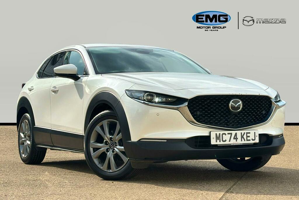 Mazda CX-30 2.5 E Skyactiv G Mhev Exclusive Line Suv Petro White