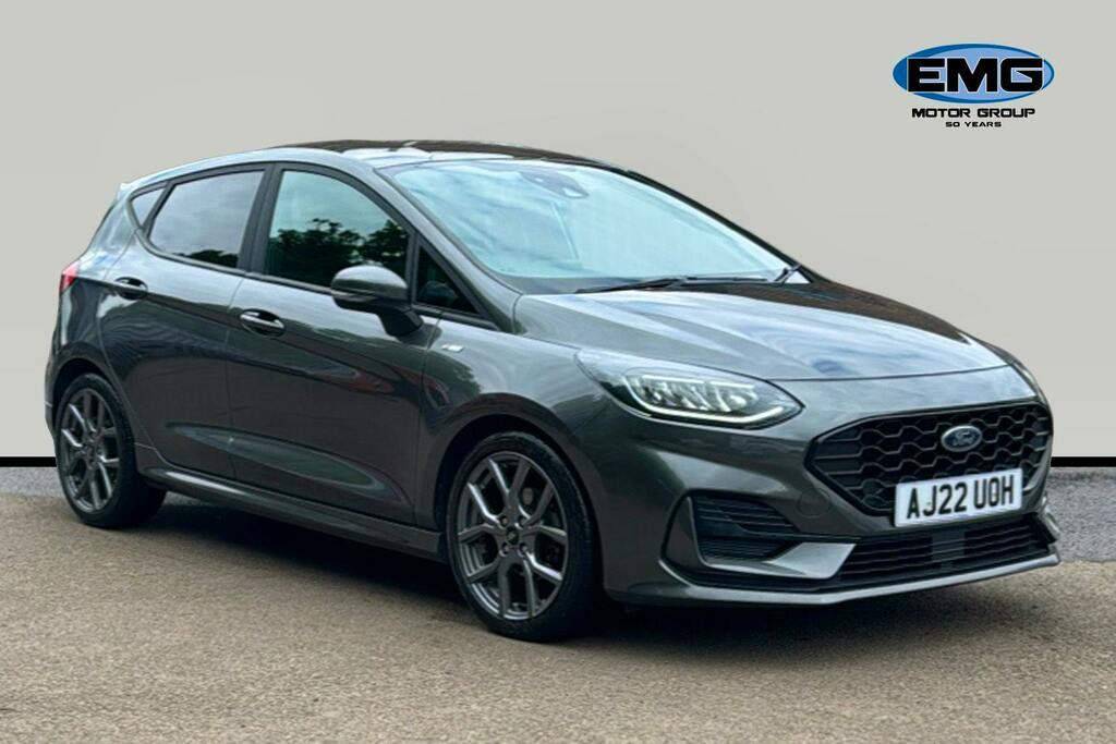 Ford Fiesta 1.0T Ecoboost Mhev St Line Edition Hatchback P Grey