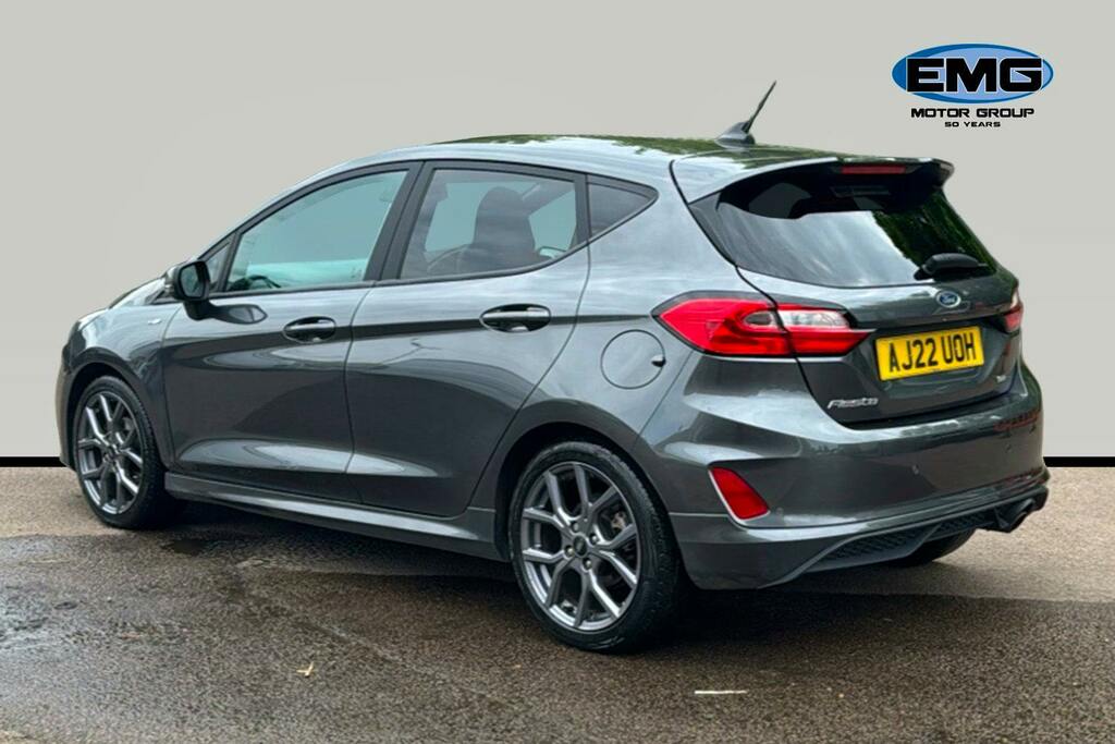Ford Fiesta 1.0T Ecoboost Mhev St Line Edition Hatchback P AJ22UOH Grey #4