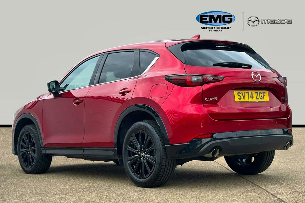 Mazda CX-5 2.0 E Skyactiv G Mhev Homura Suv SV74ZGF Red #4
