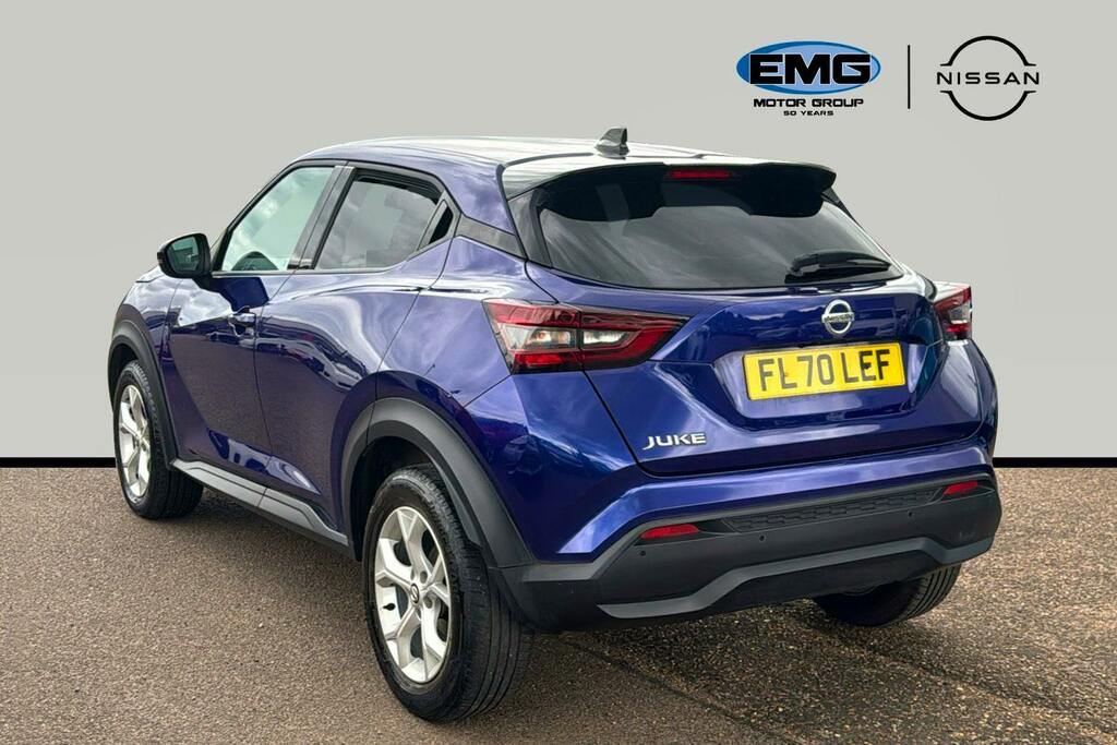 Nissan Juke 1.0 Dig T N Connecta Suv Dct Ss FL70LEF Blue #4