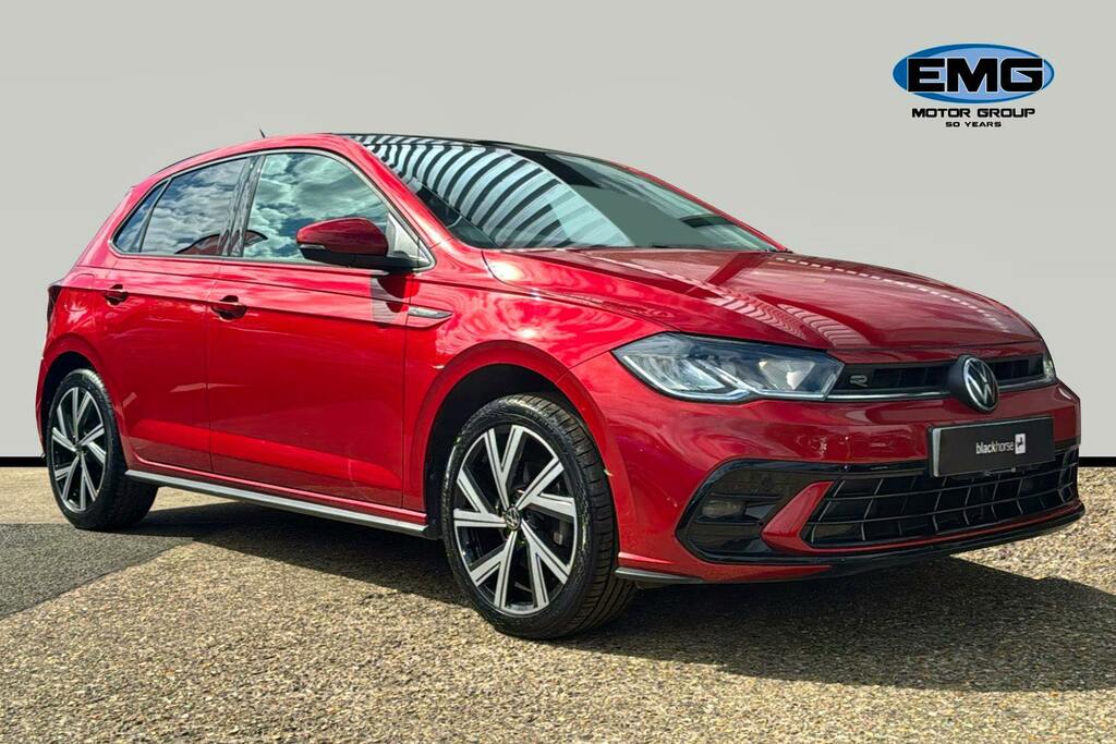 Volkswagen Polo 1.0 Tsi R Line Hatchback Dsg Ss Red