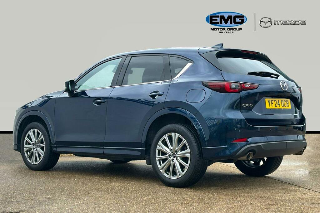 Mazda CX-5 2.0 E Skyactiv G Mhev Takumi Suv YF24OCR Blue #4