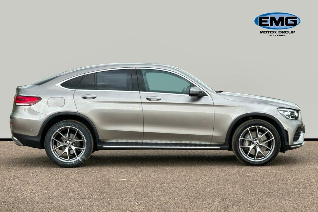 Mercedes-Benz GLC Class 2.0 Glc300h Mhev Amg Line Premium Plus Coupe WG22ZGL Silver #3