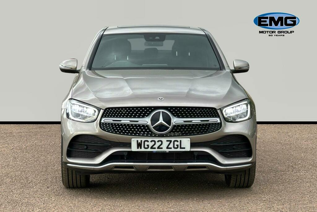 Mercedes-Benz GLC Class 2.0 Glc300h Mhev Amg Line Premium Plus Coupe WG22ZGL Silver #2