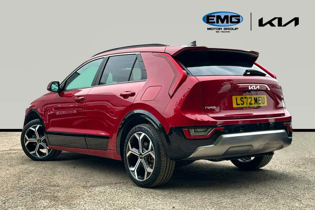 Kia Niro 1.6 Gdi 11.1Kwh 4 Suv Plug In Hybrid Dc LS72MEU Red #4