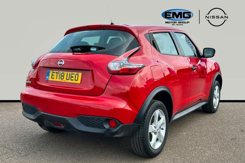 Nissan Juke 1.6 Visia Suv ET18UEO Red #6