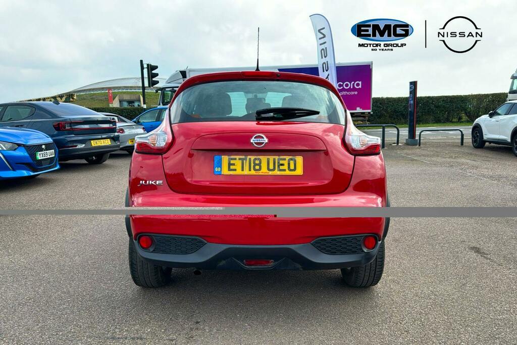 Nissan Juke 1.6 Visia Suv ET18UEO Red #5