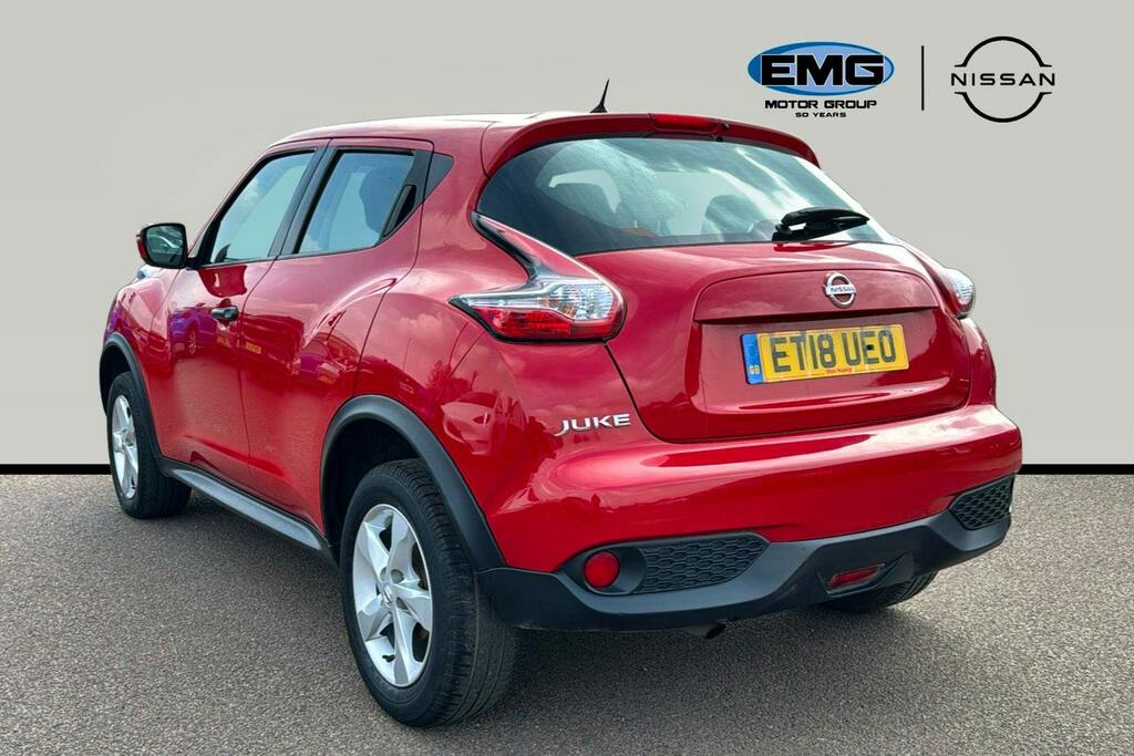 Nissan Juke 1.6 Visia Suv ET18UEO Red #4