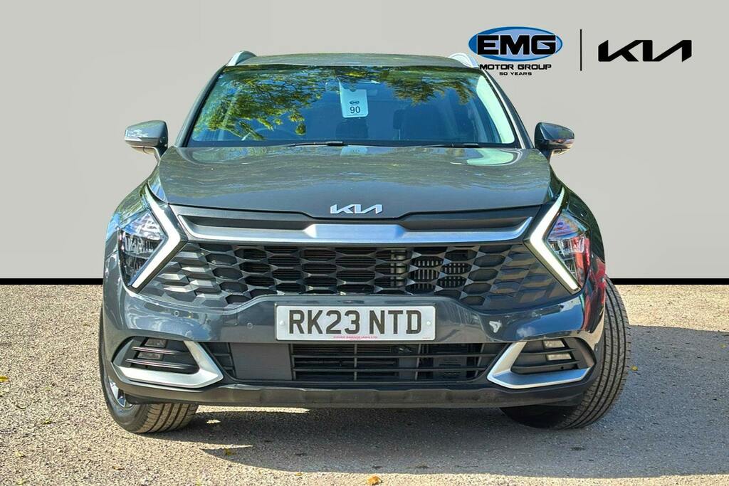 Kia Sportage 1.6 H T Gdi 3 Suv Hybrid Ss RK23NTD Silver #2