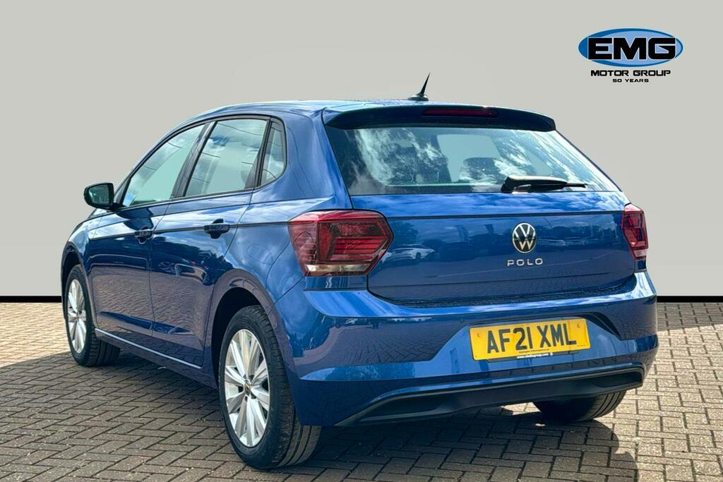 Volkswagen Polo 1.0 Tsi Sel Hatchback Ss AF21XML Blue #4