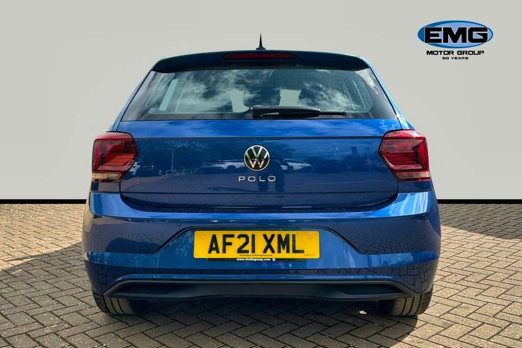 Volkswagen Polo 1.0 Tsi Sel Hatchback Ss AF21XML Blue #5
