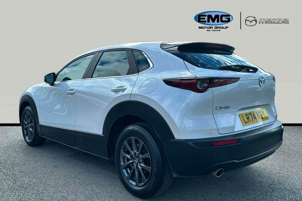Mazda CX-30 2.0 E Skyactiv G Mhev Centre Line Suv M LR74NDV White #4