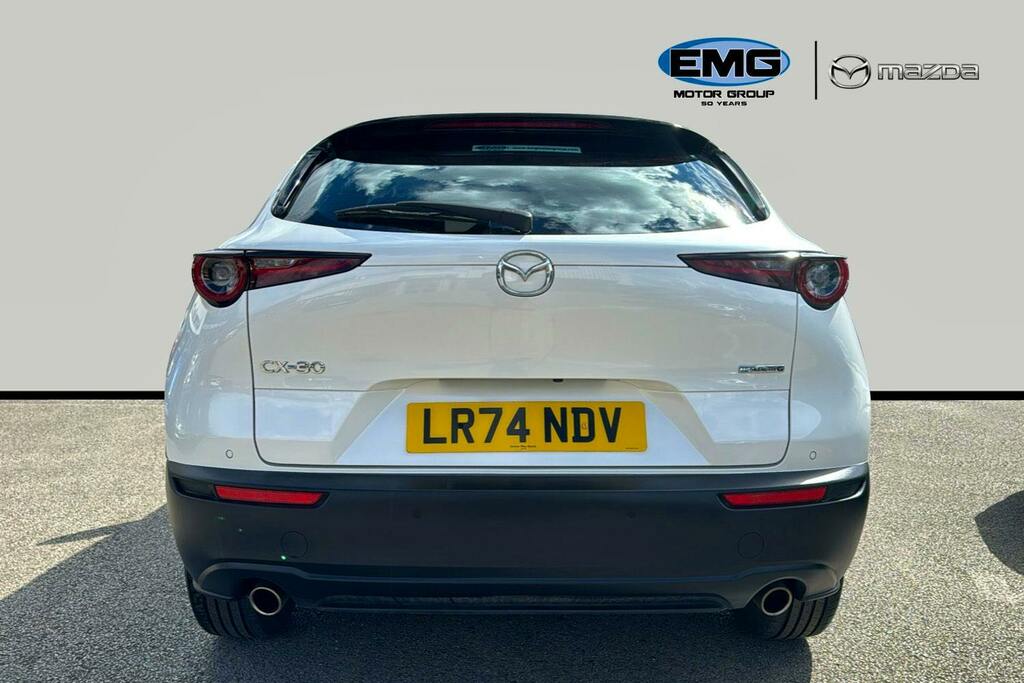 Mazda CX-30 2.0 E Skyactiv G Mhev Centre Line Suv M LR74NDV White #5