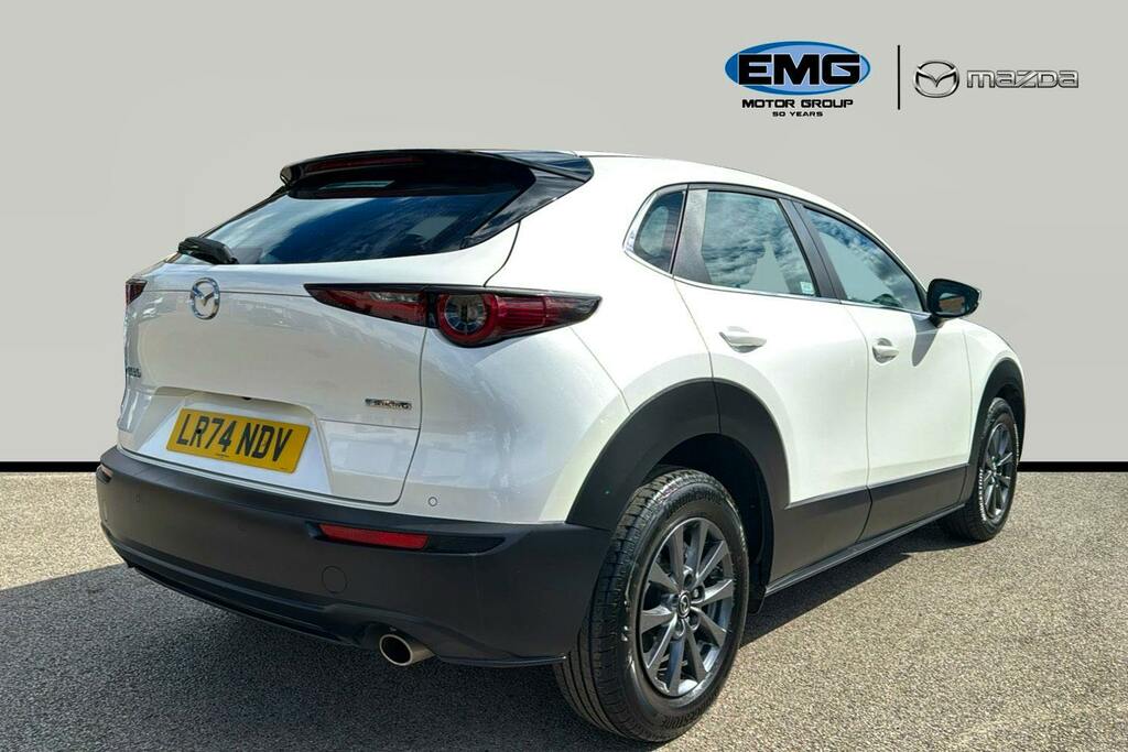 Mazda CX-30 2.0 E Skyactiv G Mhev Centre Line Suv M LR74NDV White #6