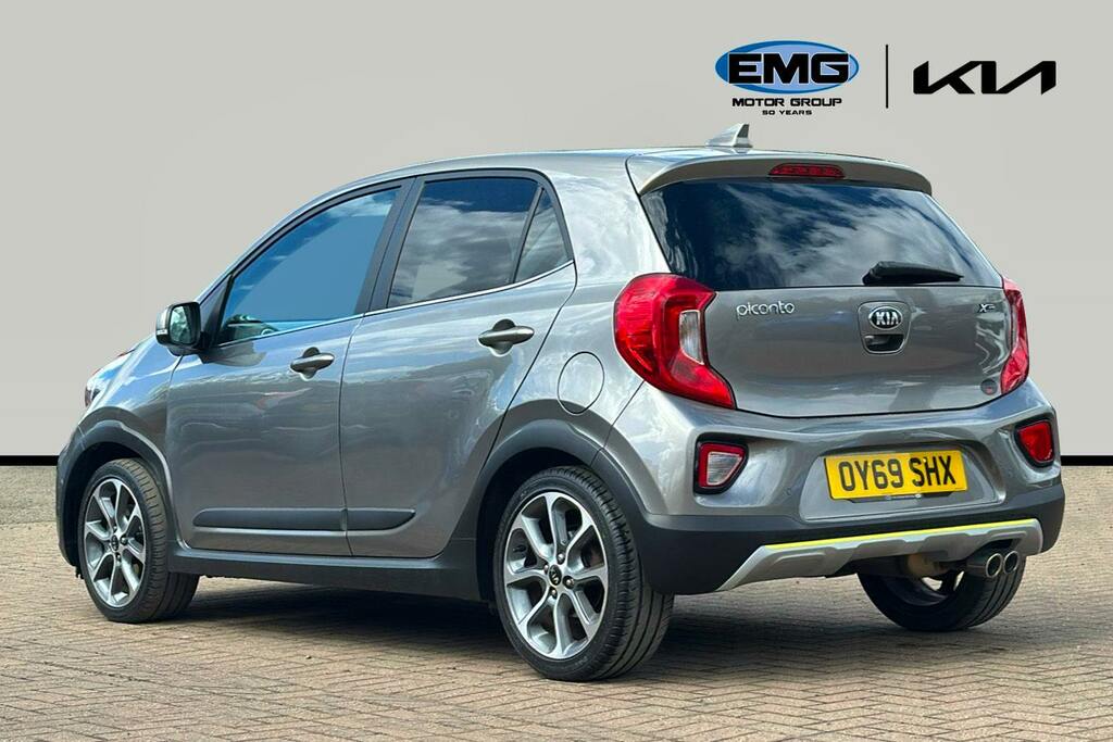 Kia Picanto 1.25 X Line Hatchback Silver #4