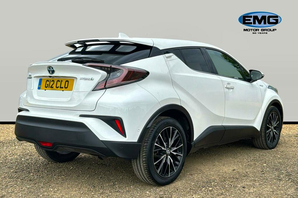 Toyota C-Hr 1.8 Vvt H Excel Suv Hybrid Cvt Ss YD69XDX White #6